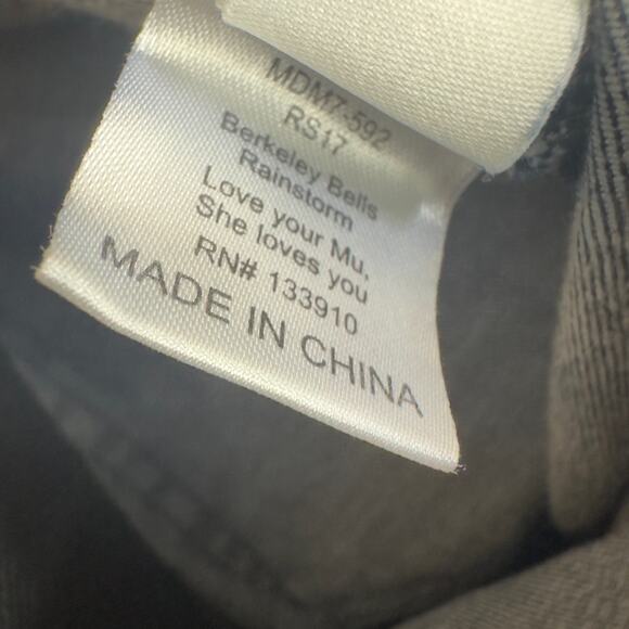 Show Me Your Mumu Womens Berkeley Bells Rainstorm Pull-On Flare Jeans Small - Picture 9 of 10